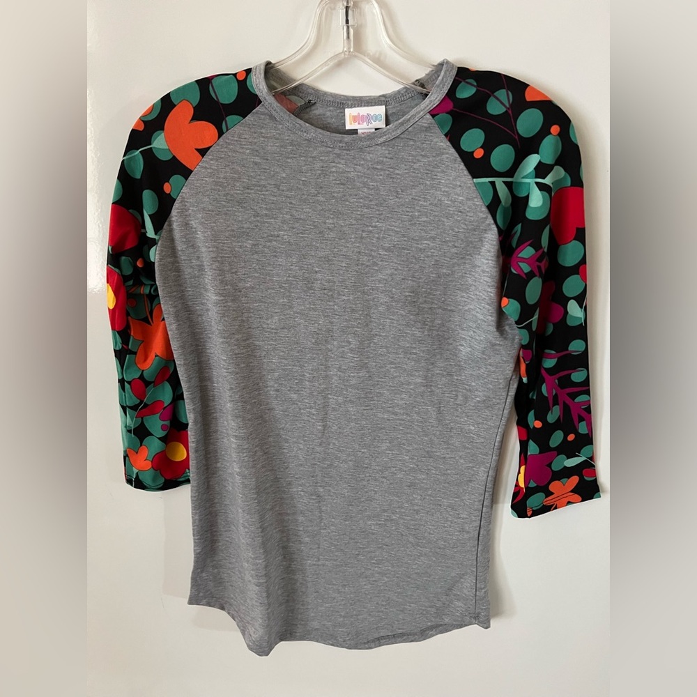Lularoe baseball style 3/4 sleeve